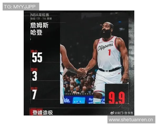 哈登首节表现抢眼轻松拿下11分3篮板2助攻正负值高达14